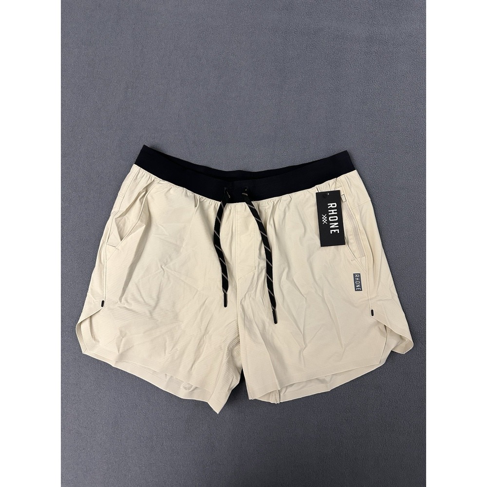 Rhône Invictus Ripstop Unlined Shorts Men's Size Large 5" Inseam Training Runnin